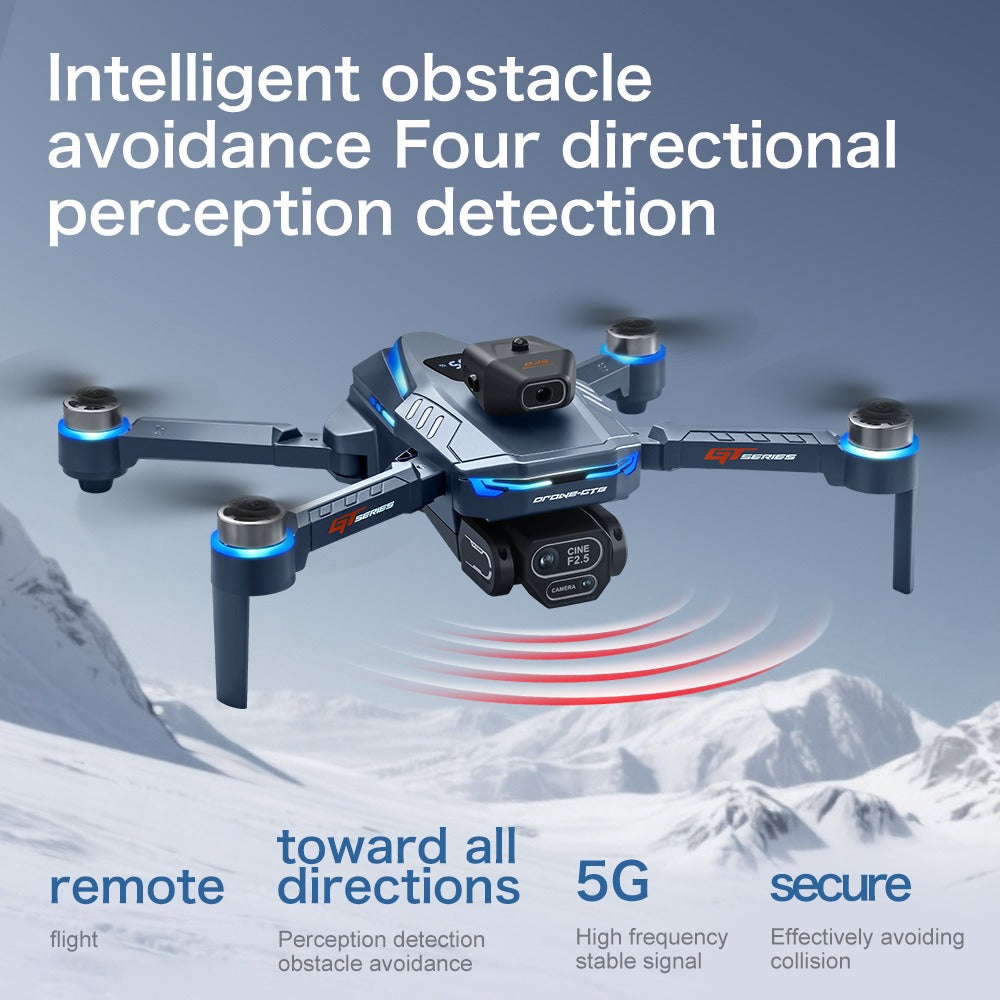 GT8 5G Professional 8K HD Dual Camera Drone With FPV WIFI Obstacle Avoidance