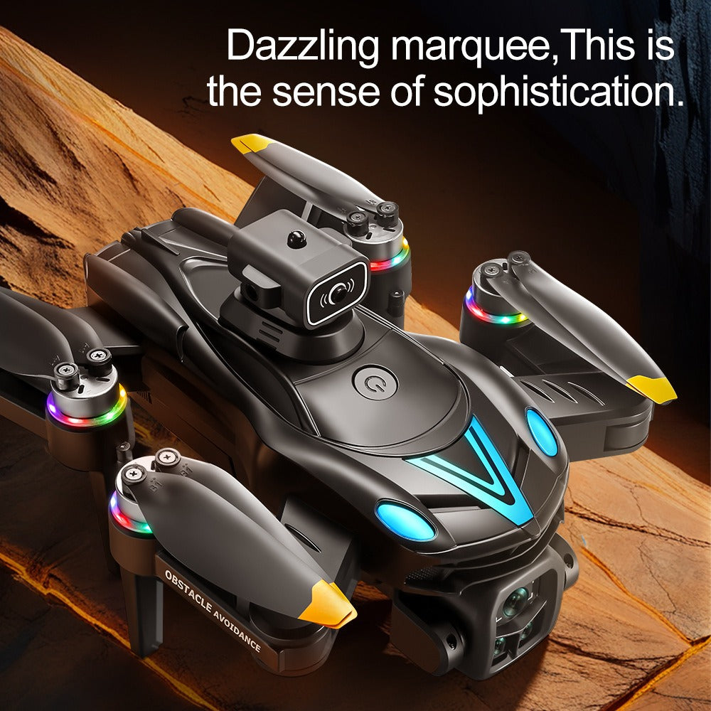 Dual Camera Brushless Drone 50X Zoom Optical Flow Foldable RC Quadcopter