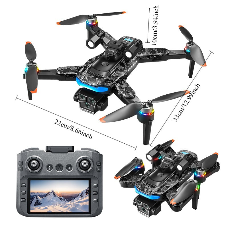 A14 GPS Drone 8K Camera 5G WiFi Brushless Motor Foldable 2 Batteries Carry Case