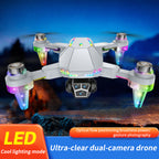 Brushless Dual Camera Drone with 4.3 Inch Screen Remote Foldable Quadcopter