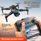 A14 GPS Drone 8K Camera 5G WiFi Brushless Motor Foldable 2 Batteries Carry Case
