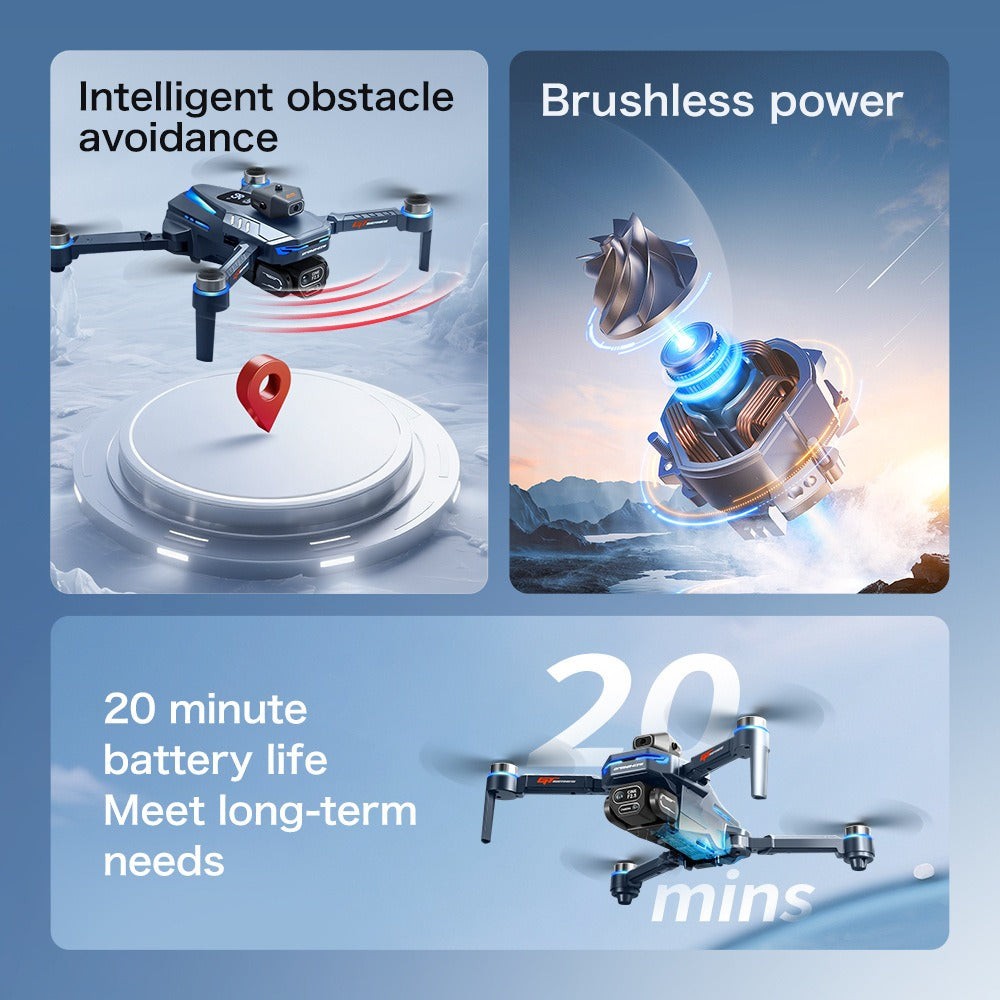 GT8 5G Professional 8K HD Dual Camera Drone With FPV WIFI Obstacle Avoidance