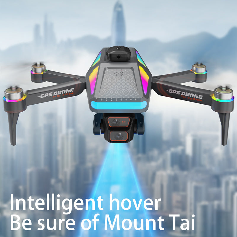 S5 8K GPS Drone 4-5" Screen Controller Brushless Motor Dual Battery FPV Quadcopter