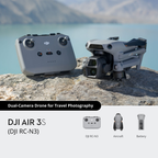 DJI Air 3S (DJI RC-N3) | Dual 48MP Camera Drone with 4K/60fps, 46-Min Flight Time