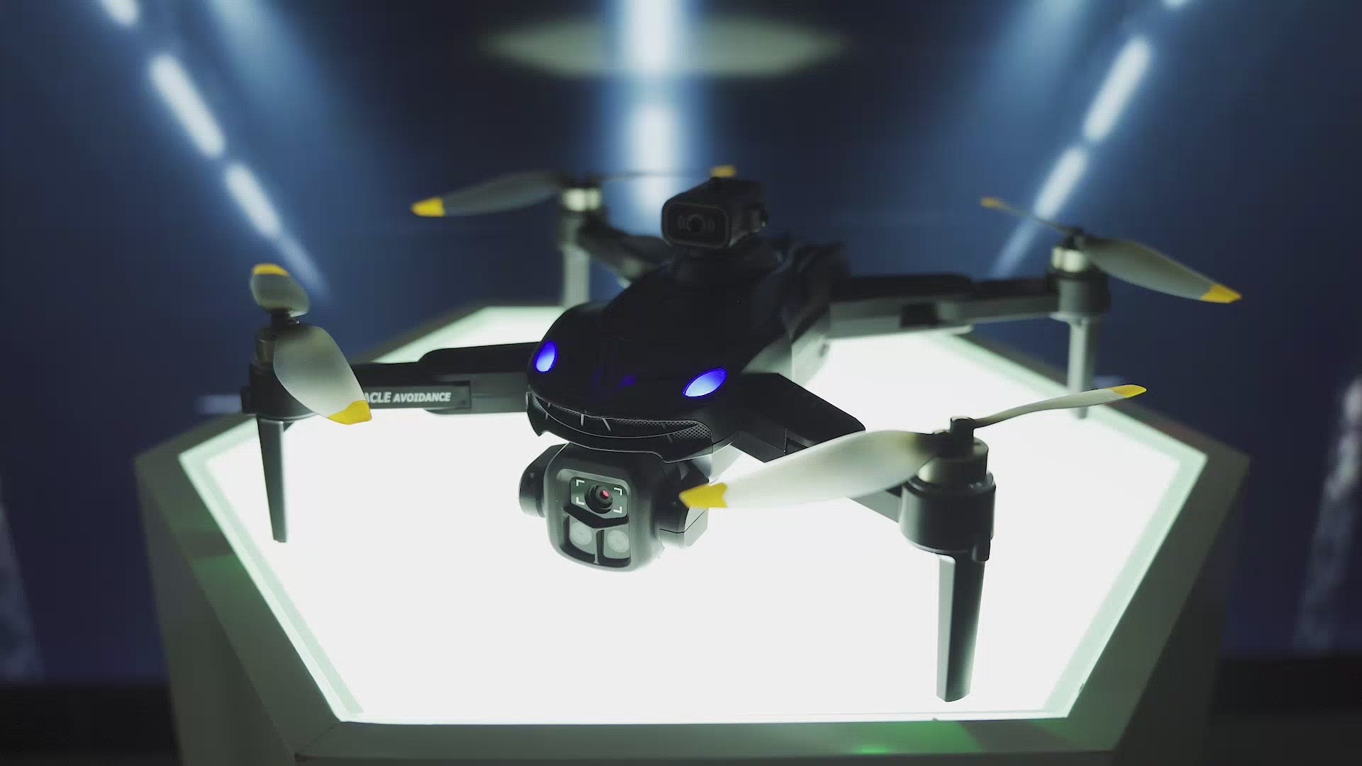Dual Camera Brushless Drone 50X Zoom Optical Flow Foldable RC Quadcopter